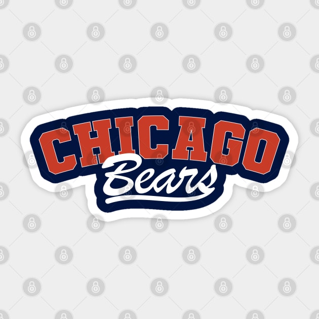 Chicago Bears Sticker by Nagorniak